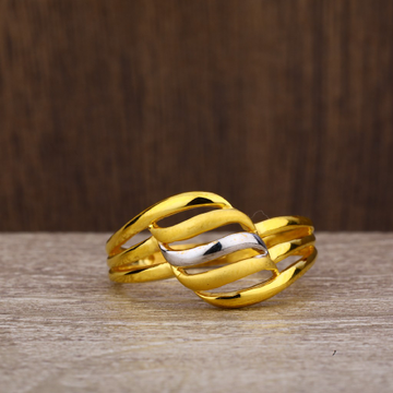916 Gold Fancy Plain Ring LPR228