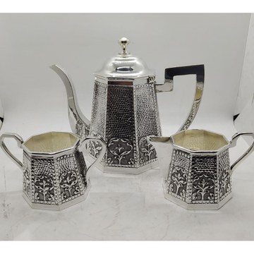 92.5% Pure Silver Stylish Jug And Glasses Set PO-2... by 