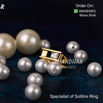 solitaire ring by Simandhar Ornament