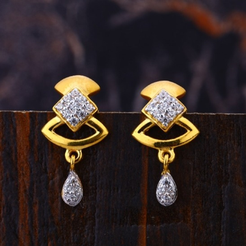 22 carat gold ladies earrings RH-LE892