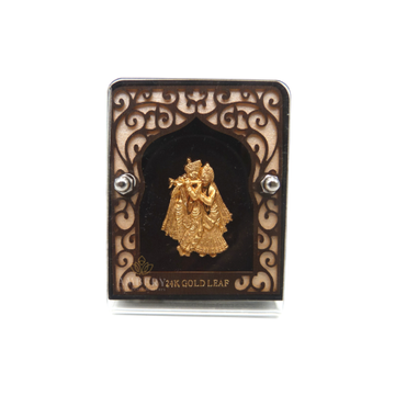 Radhekrishna 24k Gold Foil Frame