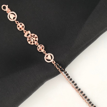 925 Silver Fancy Design Mangalsutra Bracelet by 