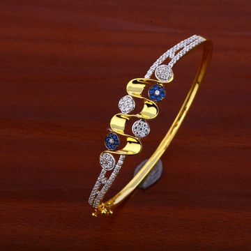 750 Gold Cz Stone Bracelet LKB85