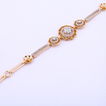 Ladies bracelet rosegold 18ct by 
