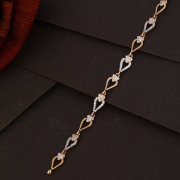 18k gold And diamond ladies bracelet by 