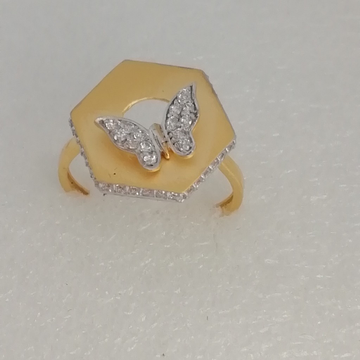 916 gold butterfly design fancy ladies ring by 