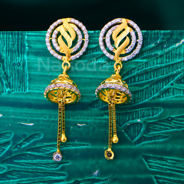 916 Gold Hallmark Designer Women's Jhummar Earring...