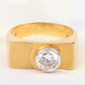 916 Gold Classic Ring Design  PJ-65 by Pratima Jewellers