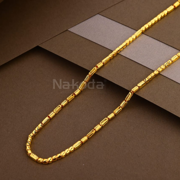 916 gold delicate mens hollow chain mhc20