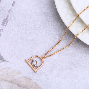 Lovely Rose Gold Necklace by 