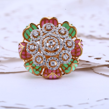 ライブベスト Manufacturer of 18kt gold ladies hallmark ring of rose rlr433