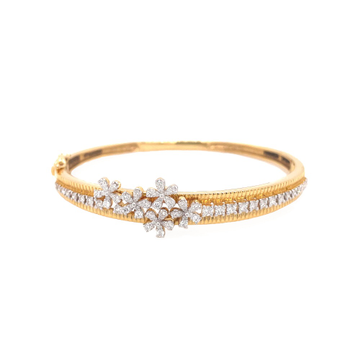 18k gold Modern diamond  bracelets