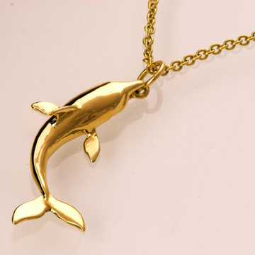 Dolphin Gold Pendant