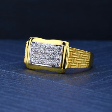 916 Gold Designer Ring For Men by R.B. Ornament