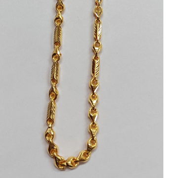 22K Gold Choco Chain by Suvidhi Ornaments