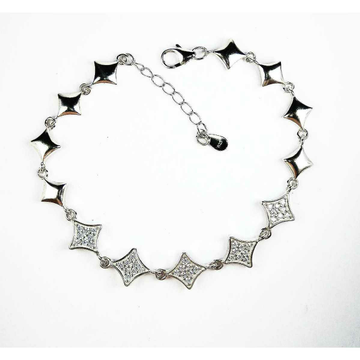 Fancy 925 Silver Ladies Bracelet