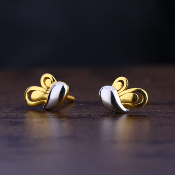 916 Gold Exclusive Ladies Plain Earring LPE276