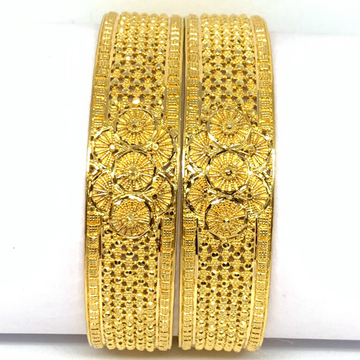 Designer Gold Bangles by Rajasthan Jewellers Private Limited