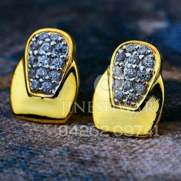 18kt Wedding Special Cz Gold Ladies Tops ATG -0226