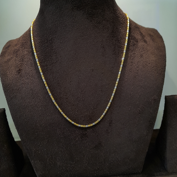 916 Gold Fancy ladies chain  by Rangila Jewellers
