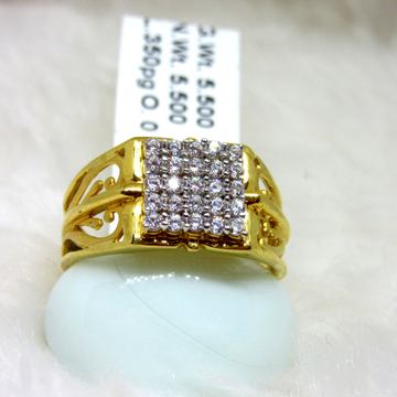 Gold Fancy Casting Gents Ring by 