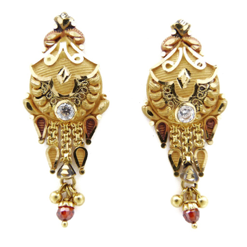 22K Gold Fancy Earring by 