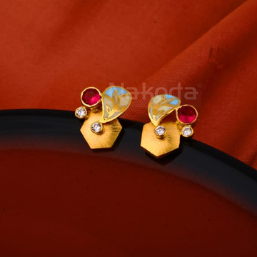 916 Ladies Gold Fancy Antique Earring LAE05