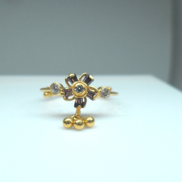 22KT / 916 Gold Adjustable ring for women LRG0007 by 