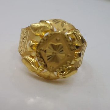 22 kt 916 gold light weight ring by 