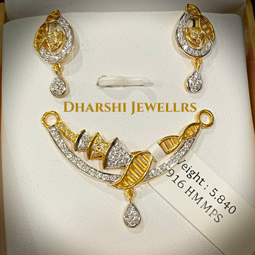 Mangalsutra Pendent Set by 