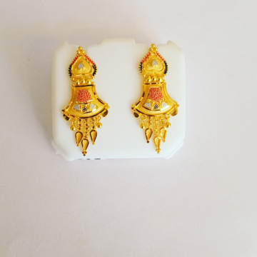 Latest gold earrings design by 