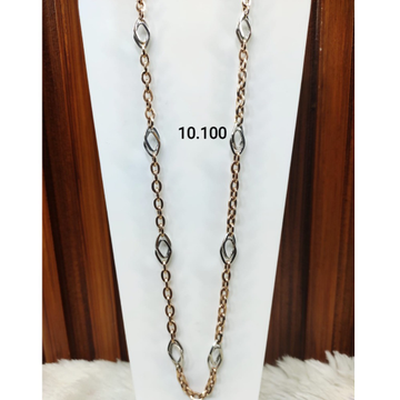 18 carat rose gold traditional gents chain Rh-GC71...