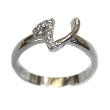 Custom Special Double Names Ring - Adjustable