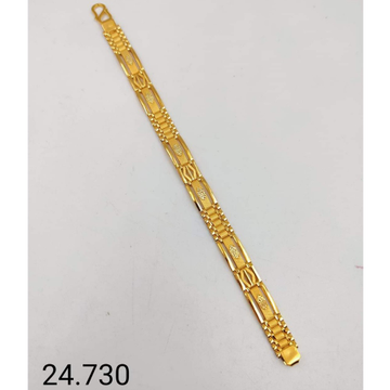 22 carat gold gents bracelet RH-GB522