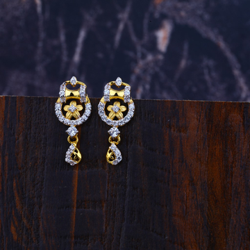 916 Gold Classic Hallmark Earring LFE296
