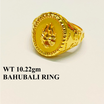 22K Bahubali Trishul Ring by 