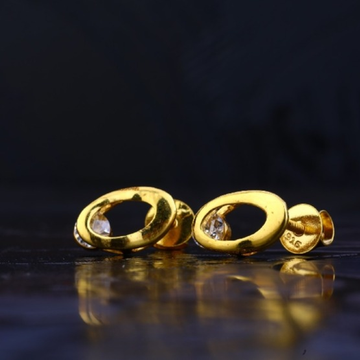 22 carat gold fancy ladies earrings RH-LE666