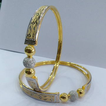 22KT/ 916 Gold fancy Rose printed design Cooper Ka... by 