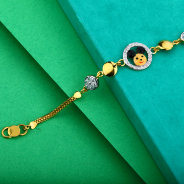 Gold Kids Bracelet-KB09