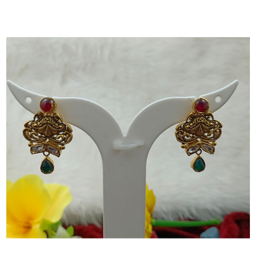 916 gold ANTIQUE EARRING by Ranka Jewellers