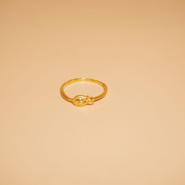 22k Gold Classic Daily Wear Ring 360R18
