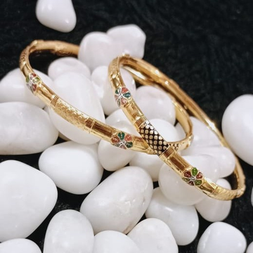 916 Gold Gorgeous Bangle by 