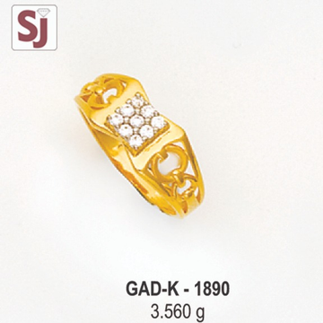 Gents Ring Diamond GAD-K-1890