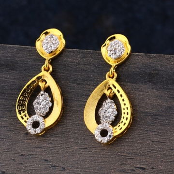 22 carat gold ladies earrings RH-LE889