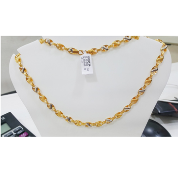 916 Gold Designer Indo Italian Chain by Suvidhi Ornaments