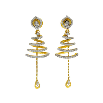 Bedazzling Gold earrings