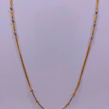 916 Gold Fancy Dokiya chain by Suvidhi Ornaments