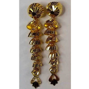 916 Gold Fancy Slowfast Earrings Akm-er-096 by 