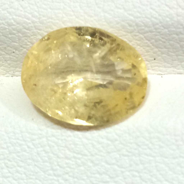 4.06ct oval yellow yellow-sapphire-pukhraj by 