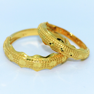 24k gold couple ring by 